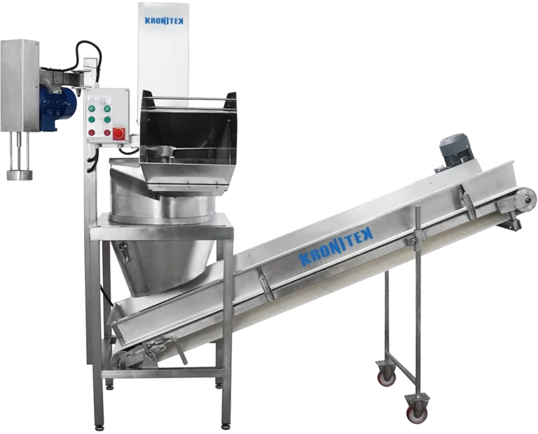 High-capacity commercial vegetable cutting machine S55 in food processing