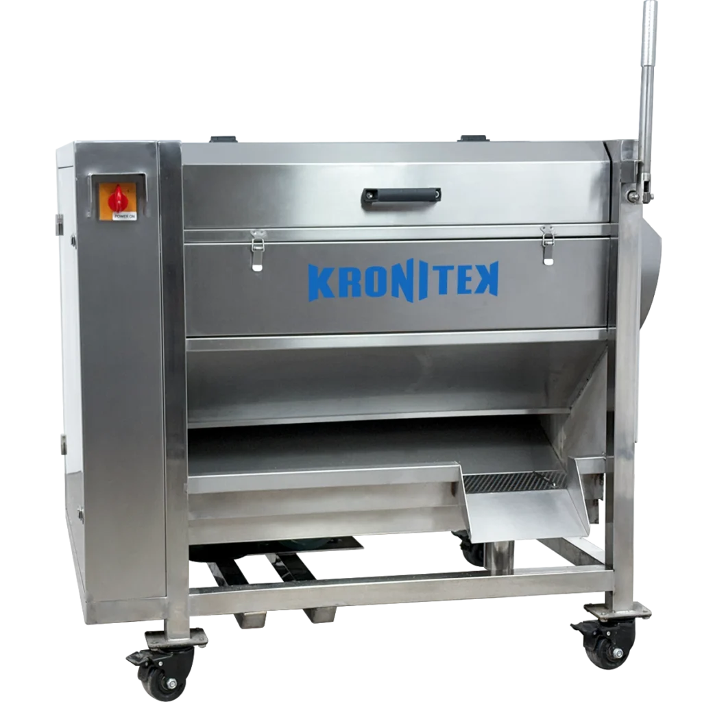 Industrial root peeler machine RP800 for washing and peeling vegetables