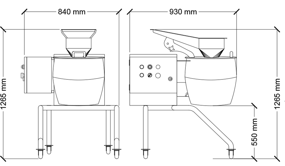 Industrial Rotary Cutter Machine