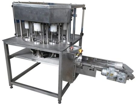 Apple-coring-and-wedge-slicing-machine